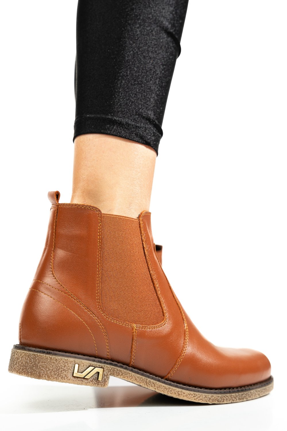 GHETE MARO DESCHIS PIELE NATURALA 2S7711