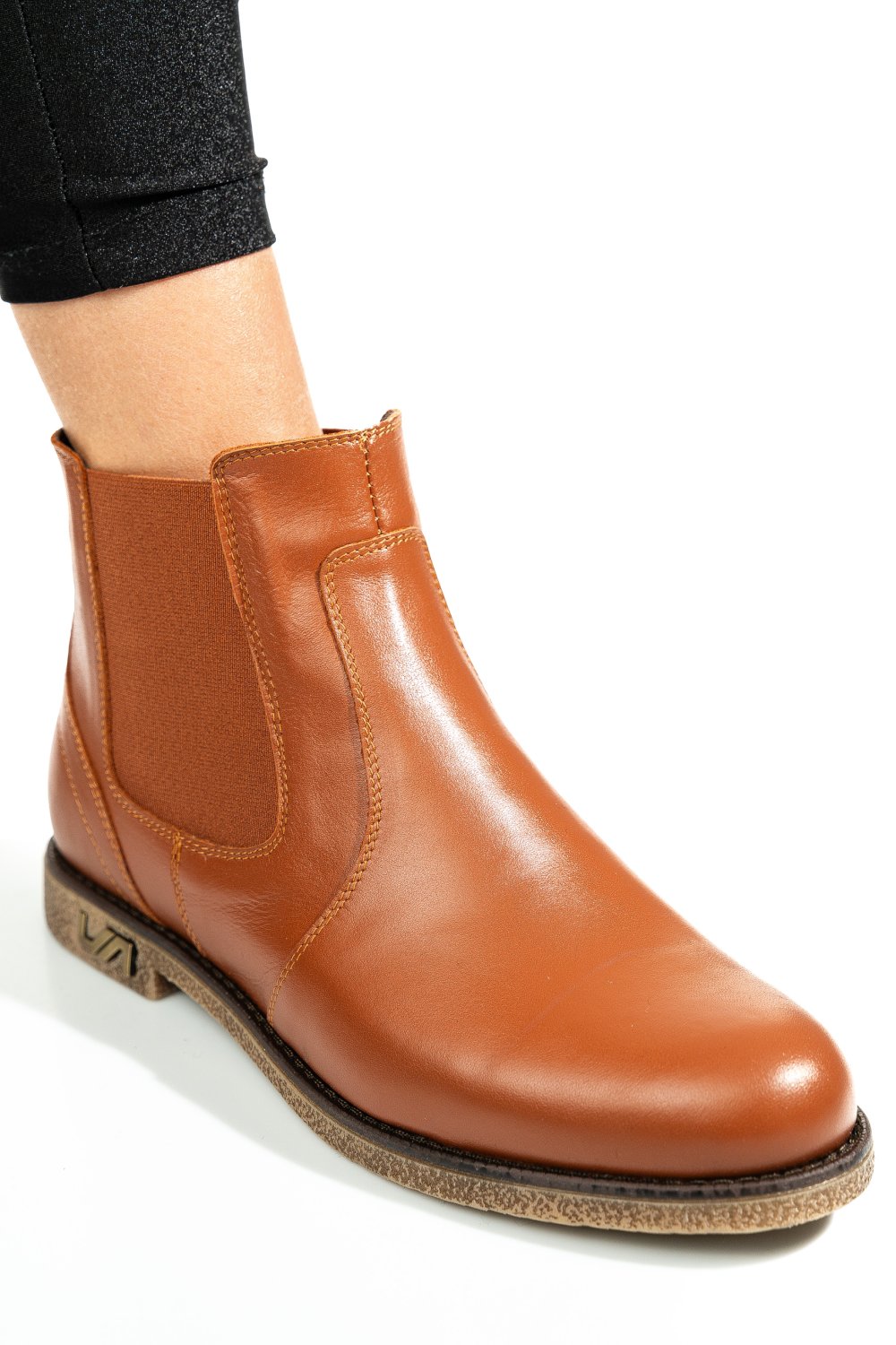 GHETE MARO DESCHIS PIELE NATURALA 2S7711