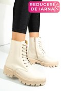 GHETE DAMA PIELE NATURALA CREM 1S7731