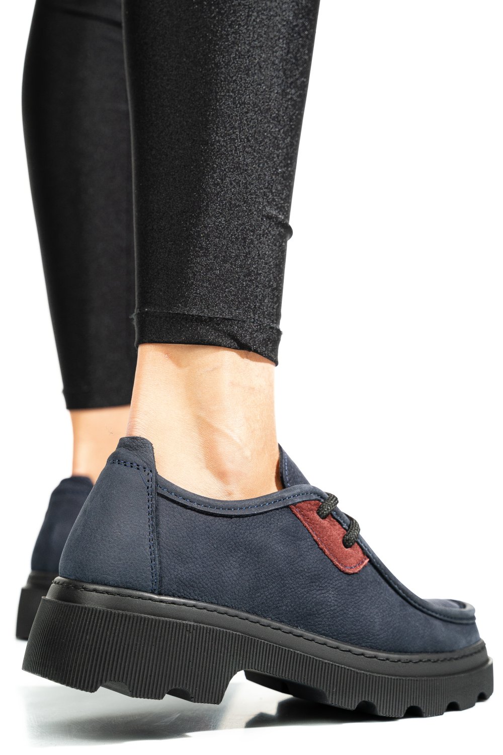 PANTOFI BLEUMARIN PIELE NATURALA NABUK APCKD-9524