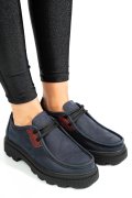 PANTOFI BLEUMARIN PIELE NATURALA NABUK APCKD-9524