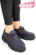 PANTOFI BLEUMARIN PIELE NATURALA NABUK APCKD-9524