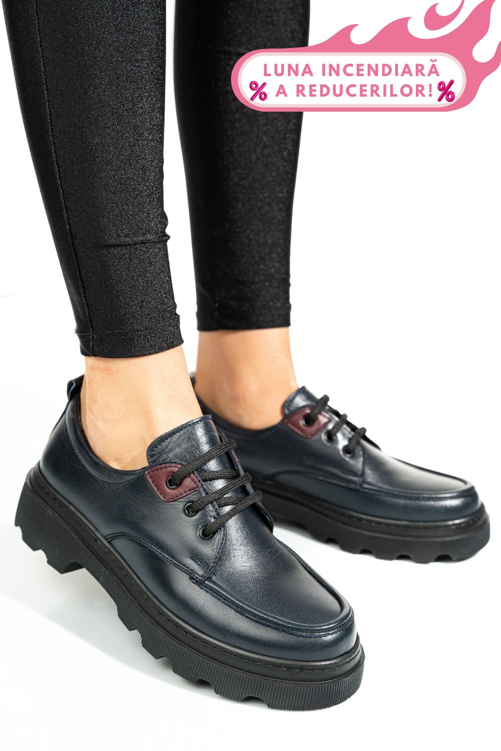 PANTOFI BLEUMARIN PIELE NATURALA APCKD7465