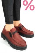 PANTOFI VISINII PIELE NATURALA NABUK APCKD-9524