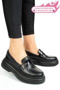 MOCASINI NEGRI PIELE NATURALA 2S7751619NP