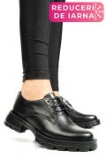 PANTOFI NEGRI PIELE NATURALA 2S7751615NP