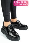 PANTOFI NEGRI PIELE NATURALA LACUITA 2S7751617NPK