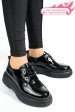 Pantofi negri piele naturala lacuita 2s7751617npk