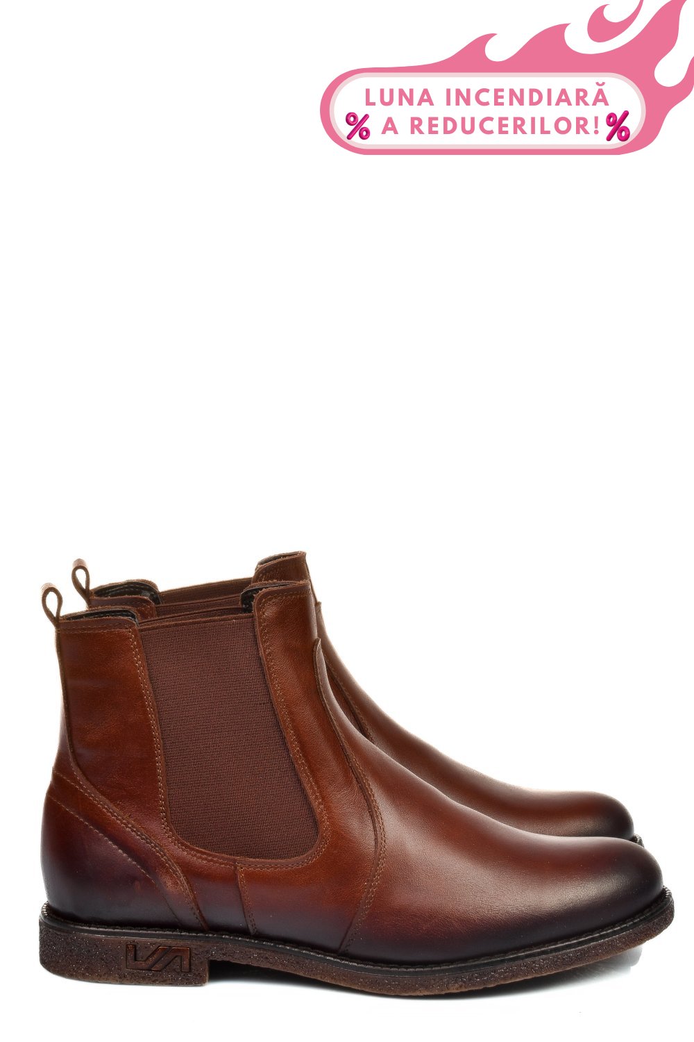 GHETE MARO INCHIS PIELE NATURALA 2S7711