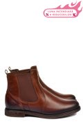 GHETE MARO INCHIS PIELE NATURALA 2S7711