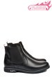 Ghete negre piele naturala 2s7711