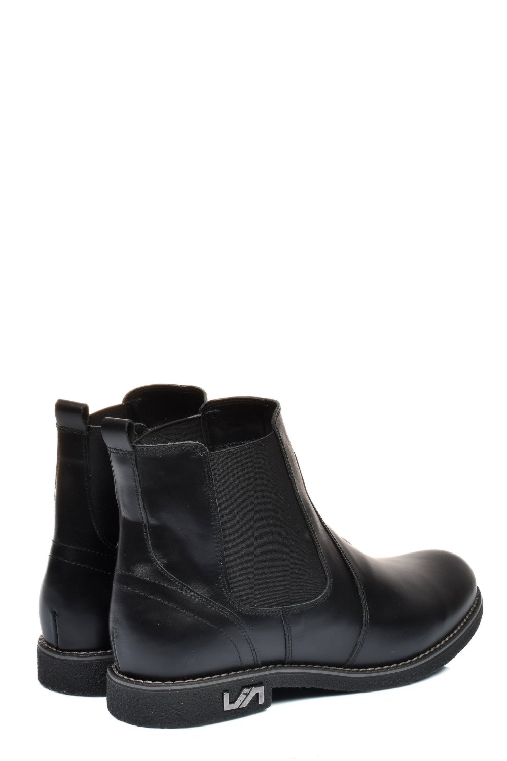 GHETE NEGRE PIELE NATURALA 2S7711