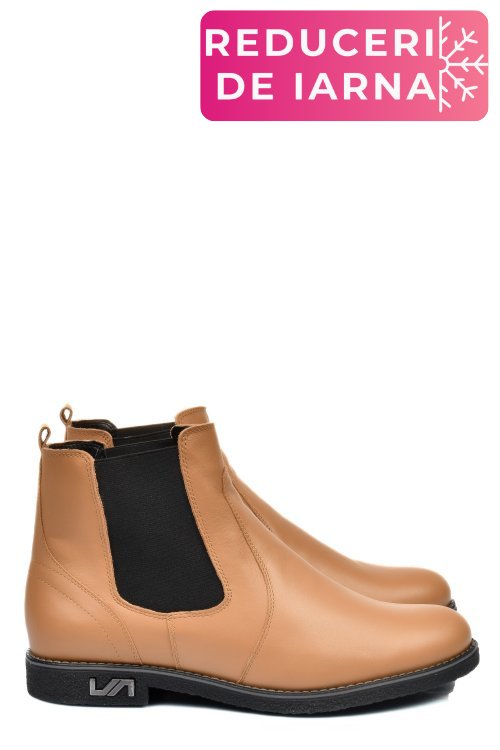 Ghete camel piele naturala 2s7711