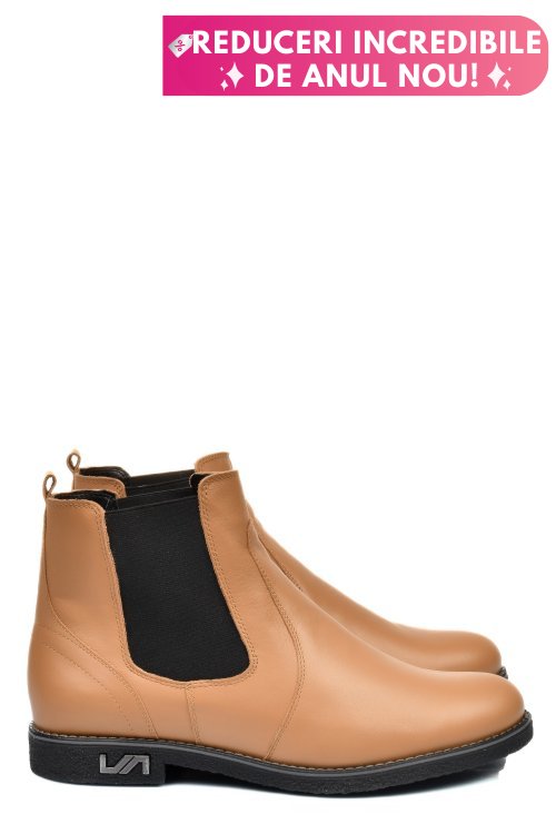 Ghete camel piele naturala 2s7711