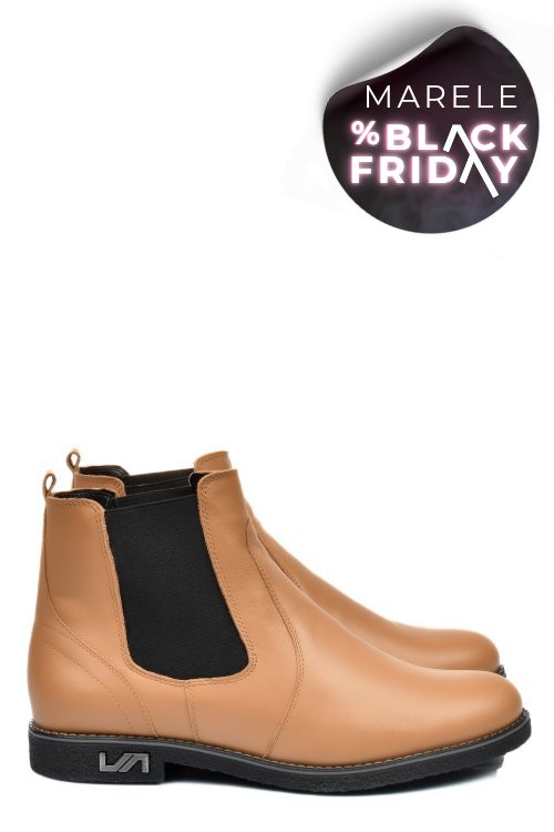 Ghete camel piele naturala 2s7711