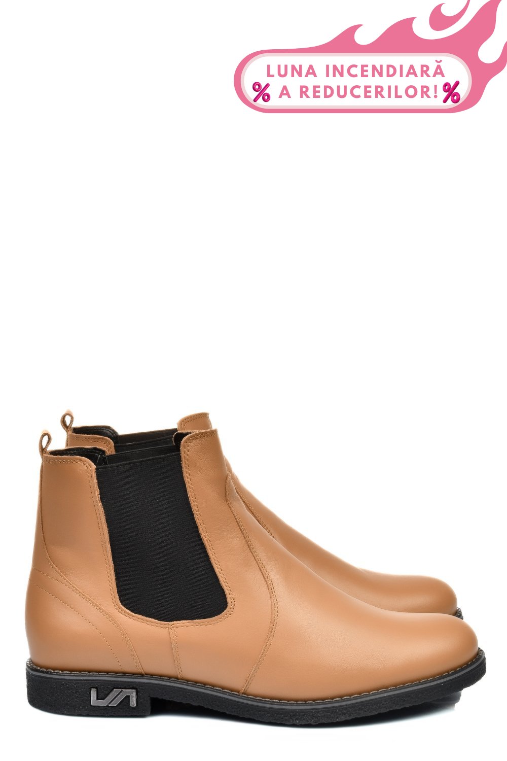 GHETE CAMEL PIELE NATURALA 2S7711