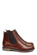 Ghete maro inchis piele naturala 2s7712