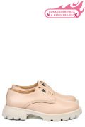 PANTOFI BEJ PIELE NATURALA 2S7751615NP