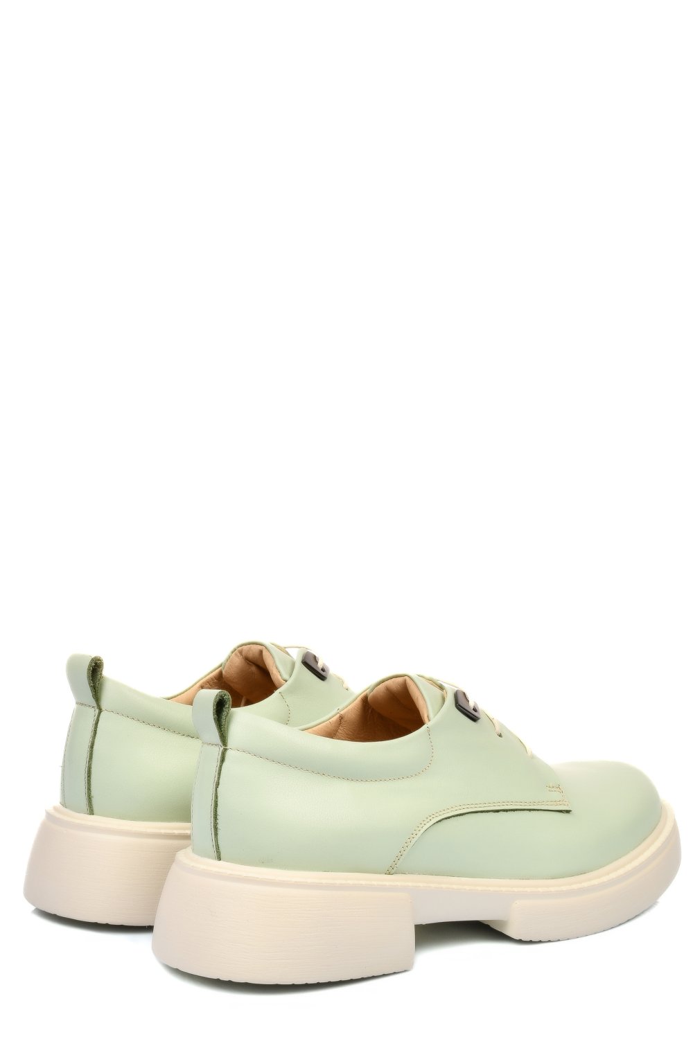 PANTOFI VERZI PIELE NATURALA  251622NP