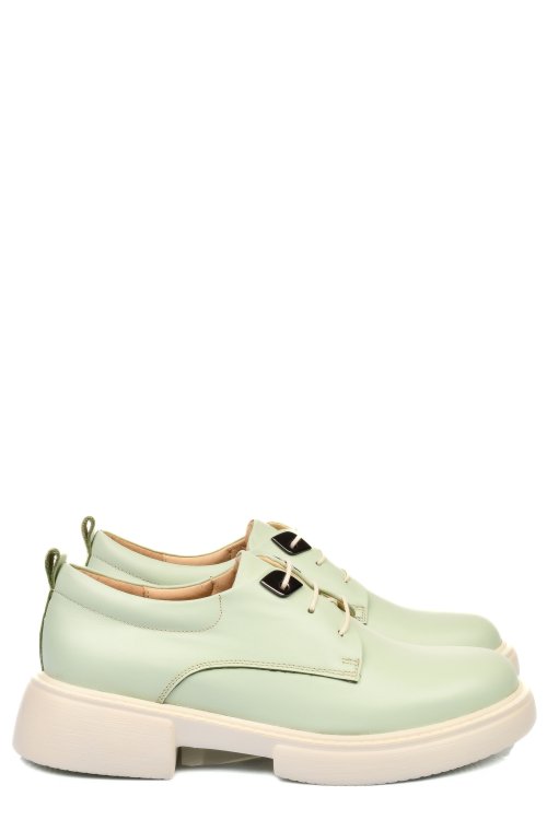 Pantofi verzi piele naturala  251622np