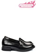 MOCASINI NEGRI PIELE NATURALA LACUITA 251626NPK