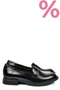 MOCASINI NEGRI PIELE NATURALA LACUITA 251626NPK
