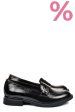 Mocasini negri piele naturala lacuita 251626npk