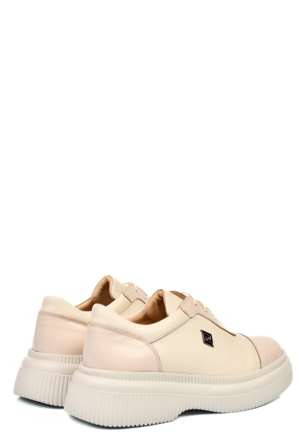 PANTOFI CREM PIELE NATURALA  251621NP/NPK