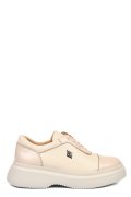 PANTOFI CREM PIELE NATURALA  251621NP/NPK