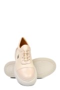 PANTOFI CREM PIELE NATURALA  251621NP/NPK