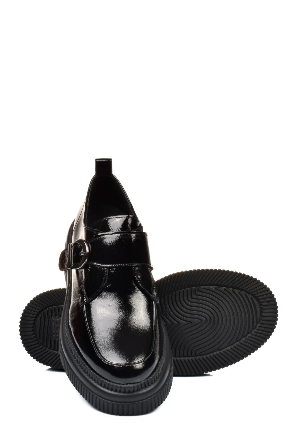 PANTOFI NEGRI PIELE NATURALA LACUITA 251618NPK