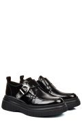 PANTOFI NEGRI PIELE NATURALA LACUITA 251618NPK
