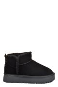 SOPRANI COUTURE, CIZME NEGRE PIELE NATURALA INTOARSA SCW421P19
