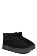 SOPRANI COUTURE, CIZME NEGRE PIELE NATURALA INTOARSA SCW421P19
