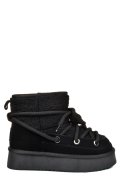 SOPRANI COUTURE, CIZME NEGRE PIELE NATURALA INTOARSA SCW421P17