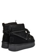SOPRANI COUTURE, CIZME NEGRE PIELE NATURALA INTOARSA SCW421P17