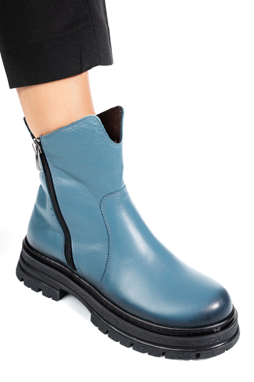 GHETE ALBASTRE PIELE NATURALA APCK5204