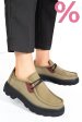 Pantofi verzi piele naturala nabuk apckd-9524