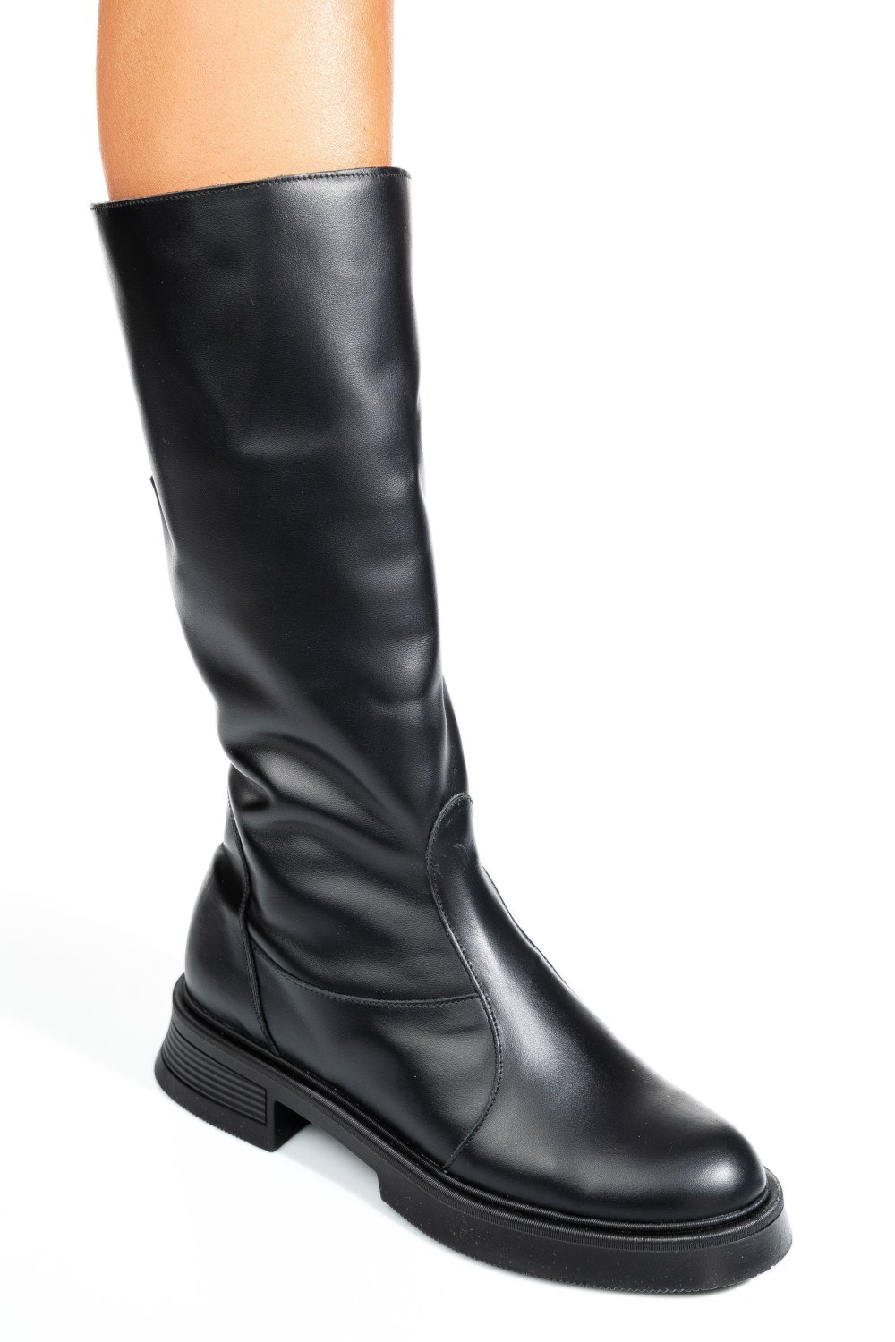 CIZME NEGRE PIELE NATURALA 8S7708