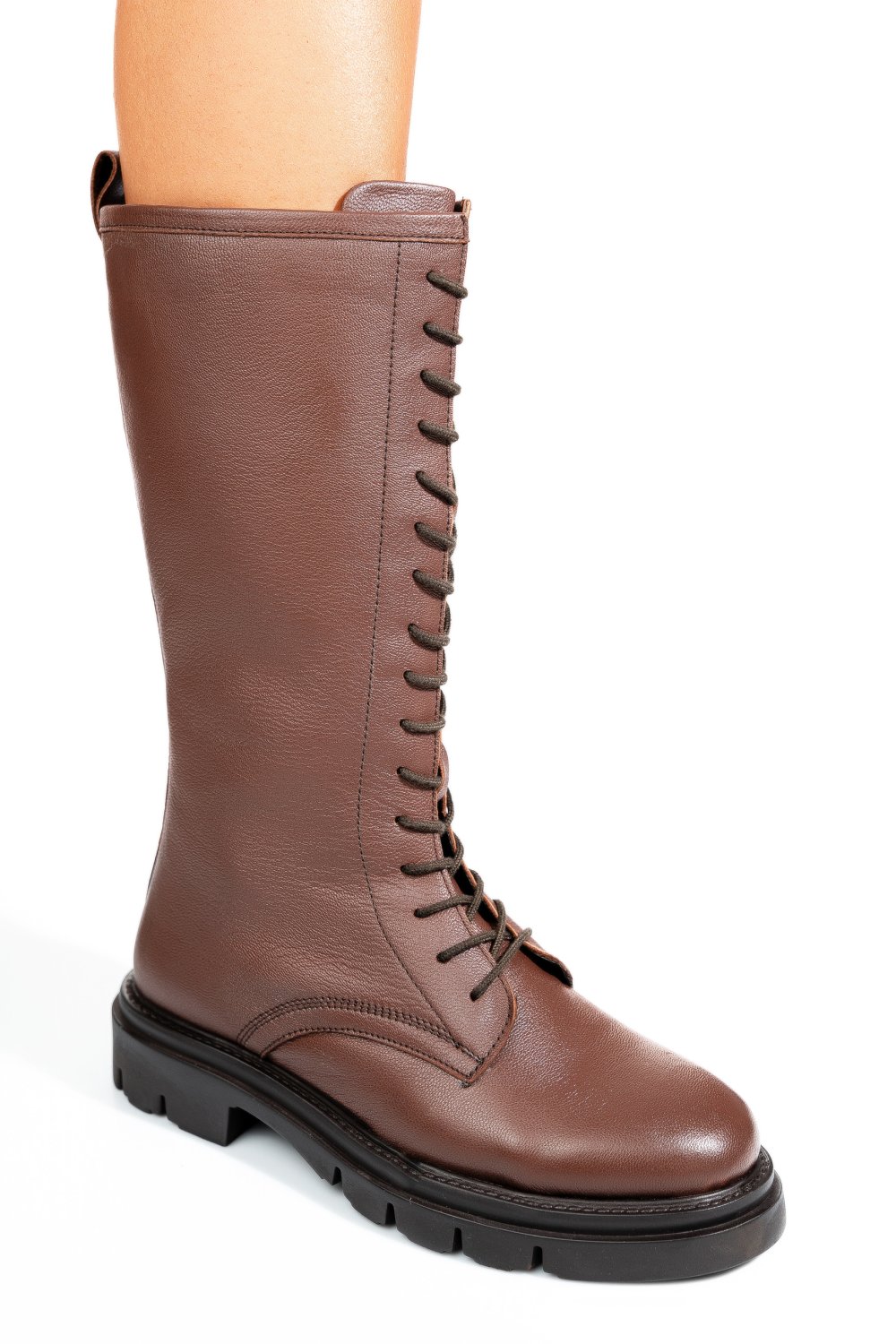 GHETE MARO INCHIS PIELE NATURALA 1S770552