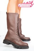 GHETE MARO INCHIS PIELE NATURALA 1S770552