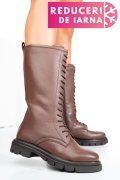 GHETE MARO INCHIS PIELE NATURALA 1S770552
