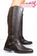 Cizme dama piele naturala maro inchis 8s77795