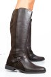 Cizme dama piele naturala maro inchis 8s77795