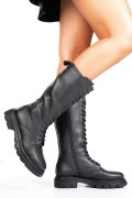 GHETE NEGRE PIELE NATURALA 1S770552