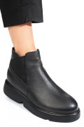 GHETE NEGRE PIELE NATURALA 2S77266
