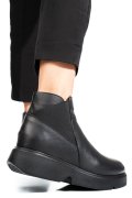 GHETE NEGRE PIELE NATURALA 2S77266