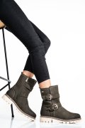 TOM TAILOR, GHETE FEMEI KHAKI 4S77298307