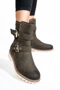 TOM TAILOR, GHETE FEMEI KHAKI 4S77298307