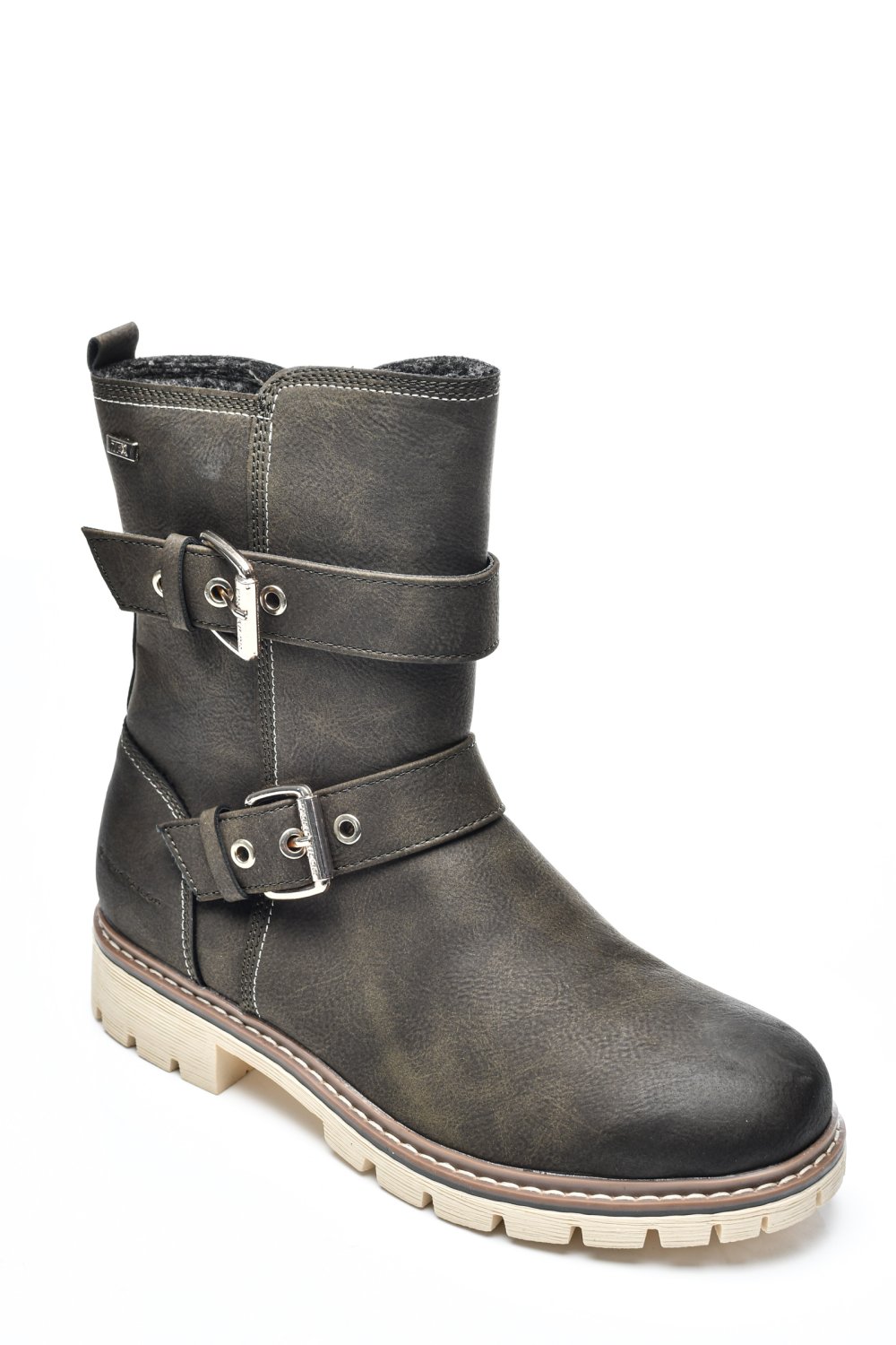 TOM TAILOR, GHETE FEMEI KHAKI 4S77298307